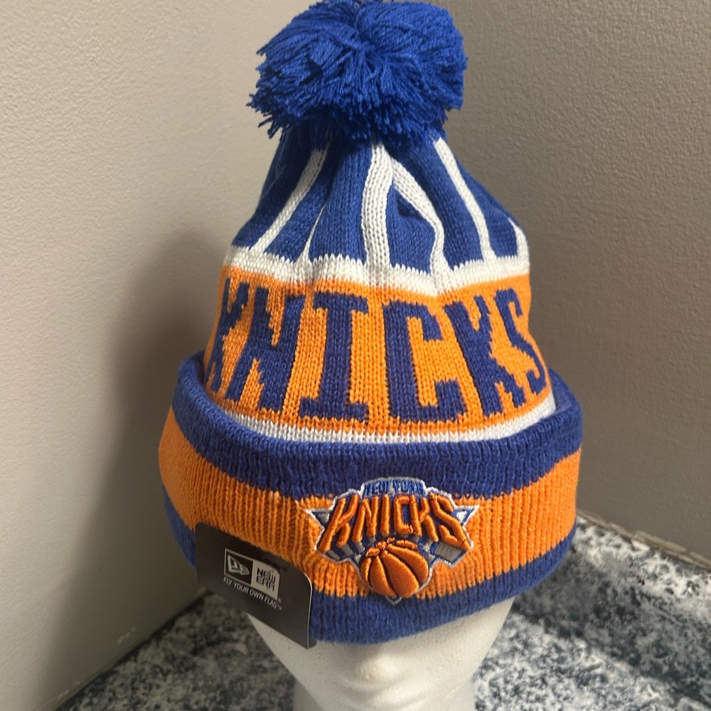 New Era NY KNICKS KNIT CUFFED KNIT ONE SIZE FITS MOST